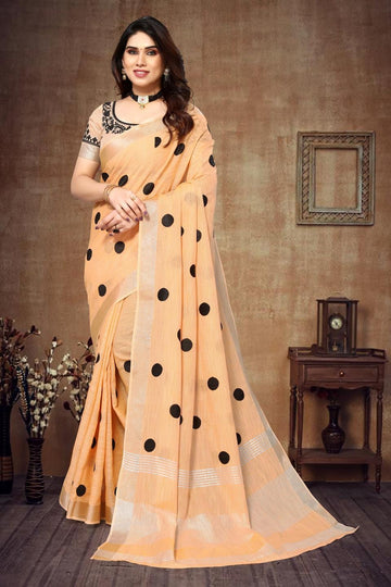 Ethnic Motifs Zari Woven Design Banarasi Saree